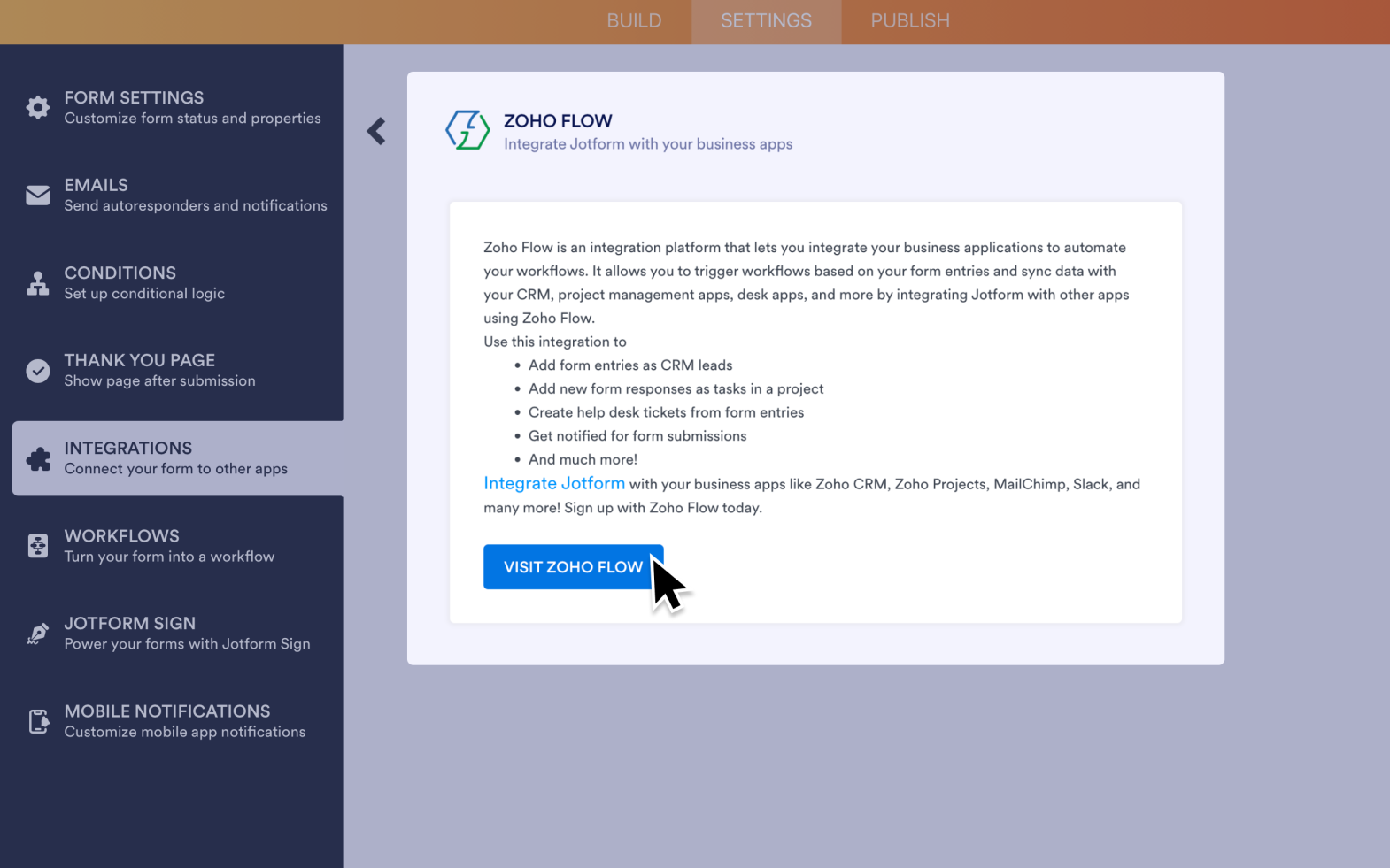 Zoho Flow Screenshot 3