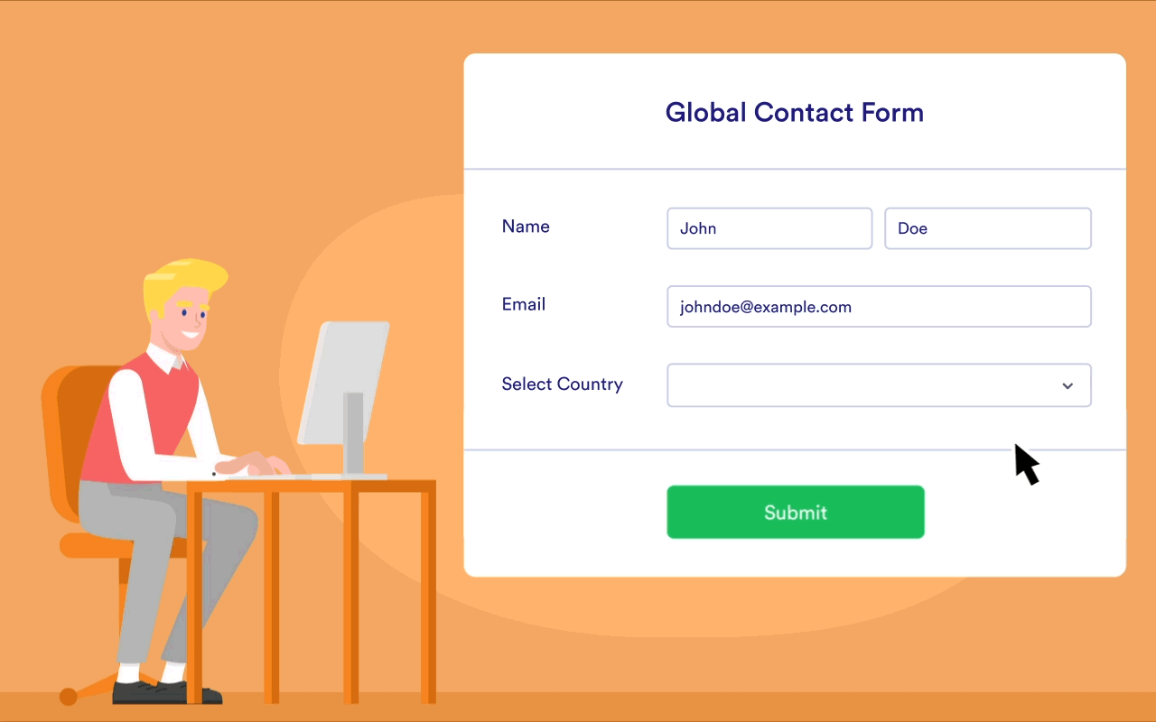 Postal Code Search Screenshot 1