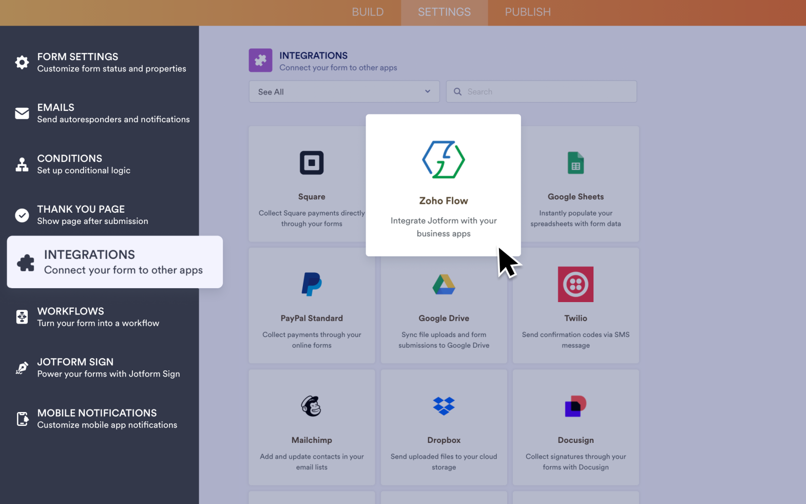 Zoho Flow Screenshot 2