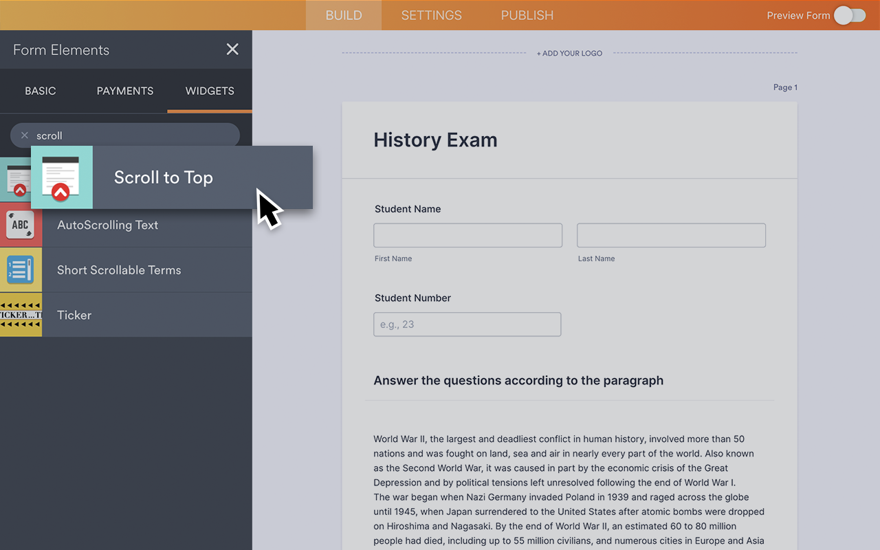 Scroll to Top Screenshot 2