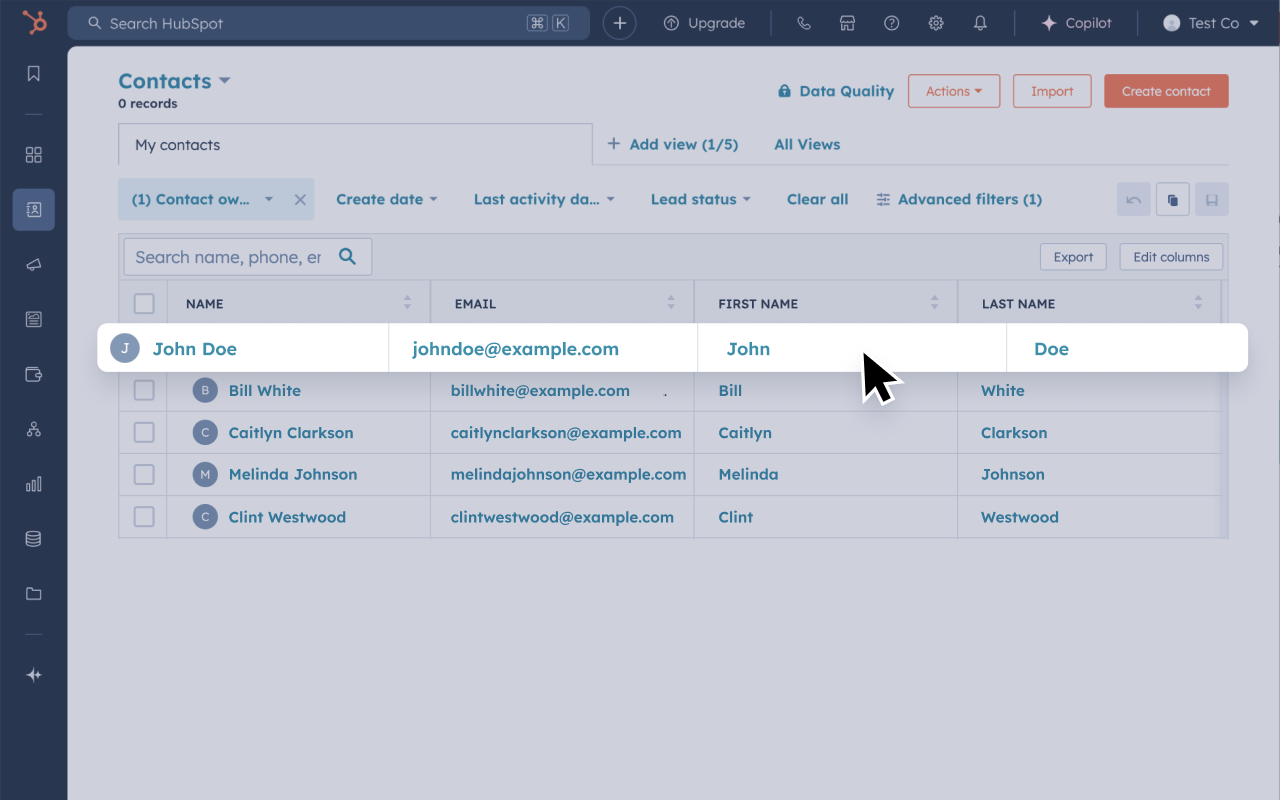 HubSpot Screenshot 5