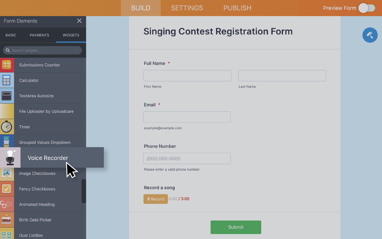 Voice Recorder Screenshot 2