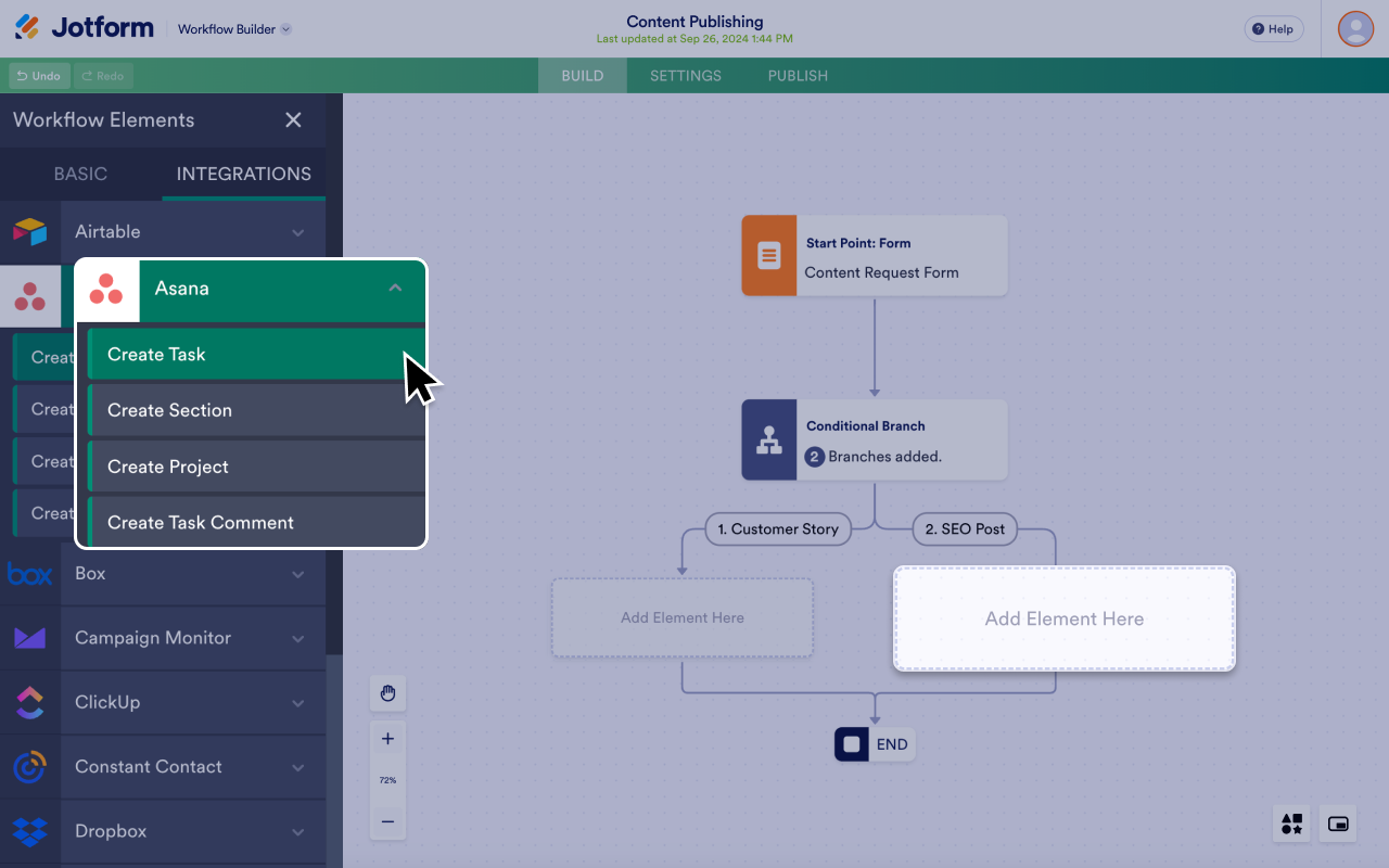 Asana Screenshot 2