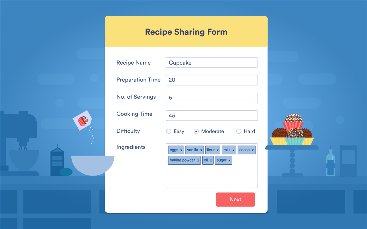 Tag Input Screenshot 1