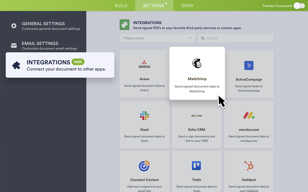 Mailchimp Screenshot 2