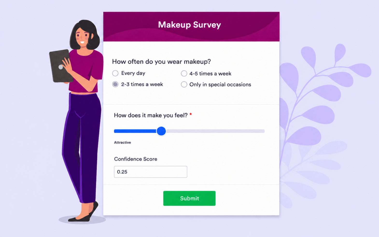 Confidence Slider Screenshot 1