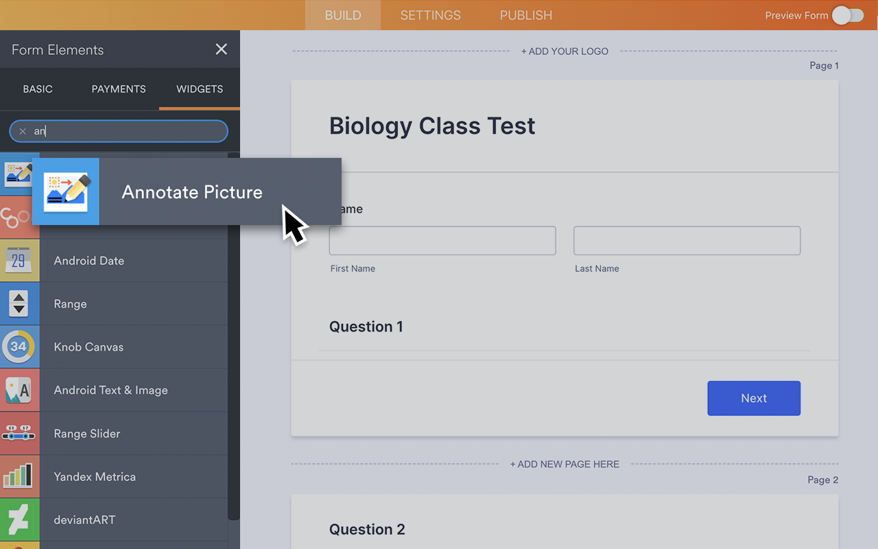Annotate Picture Screenshot 2