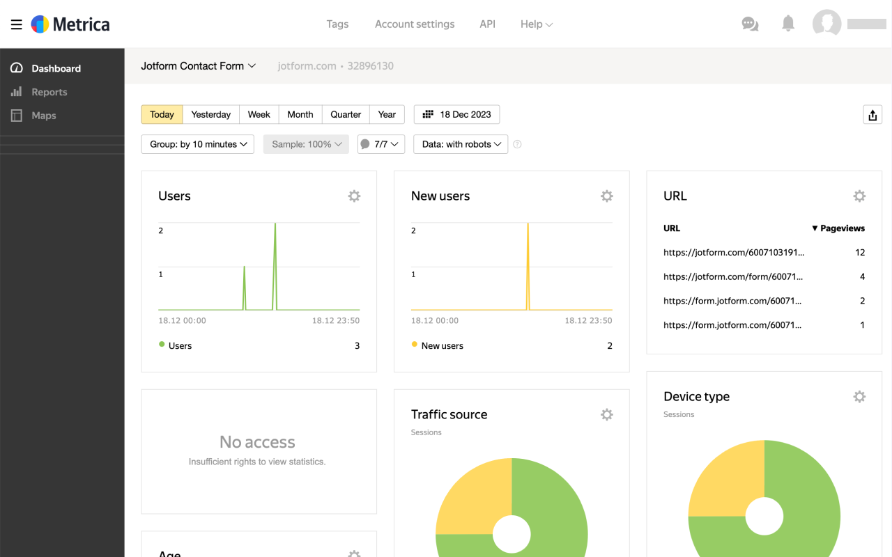 Yandex Metrica Screenshot 4