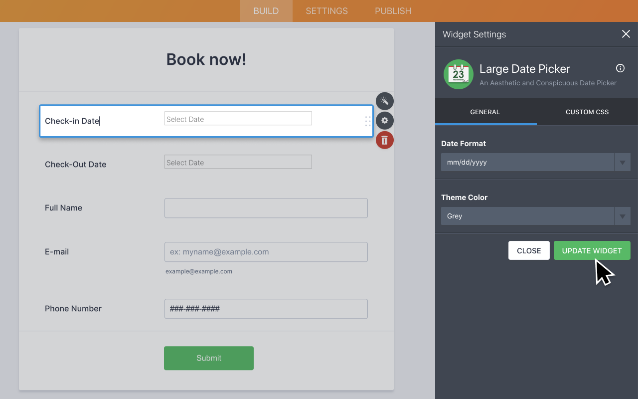 Large Date Picker Screenshot 3