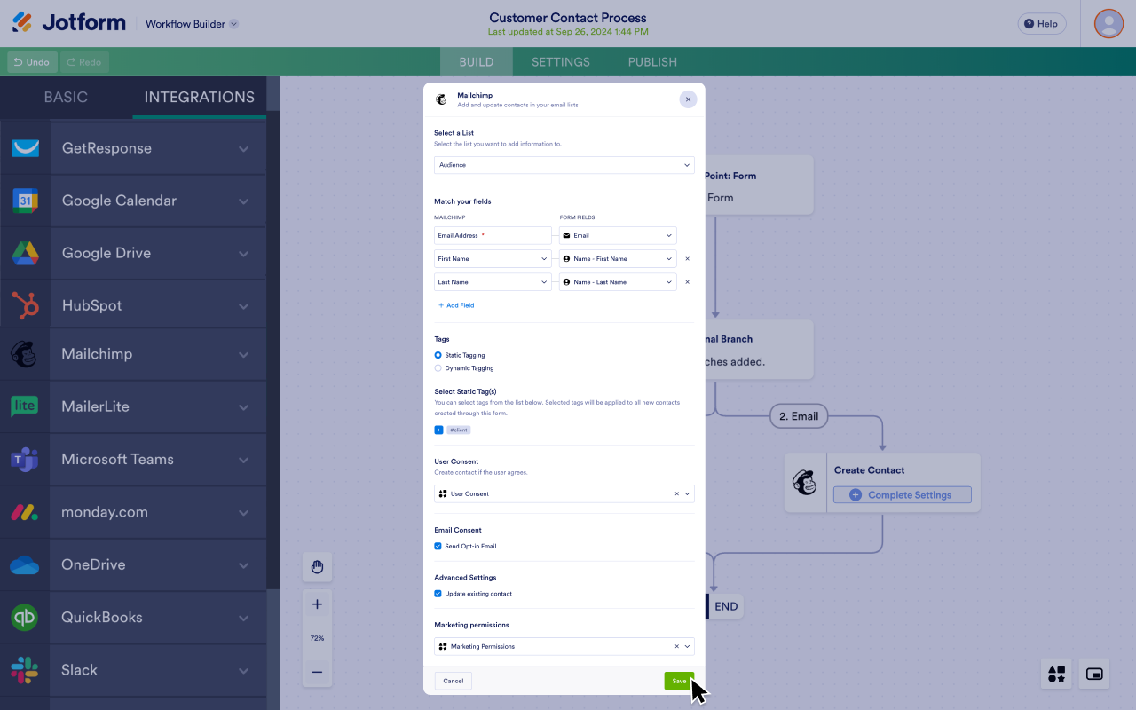 Mailchimp Screenshot 4