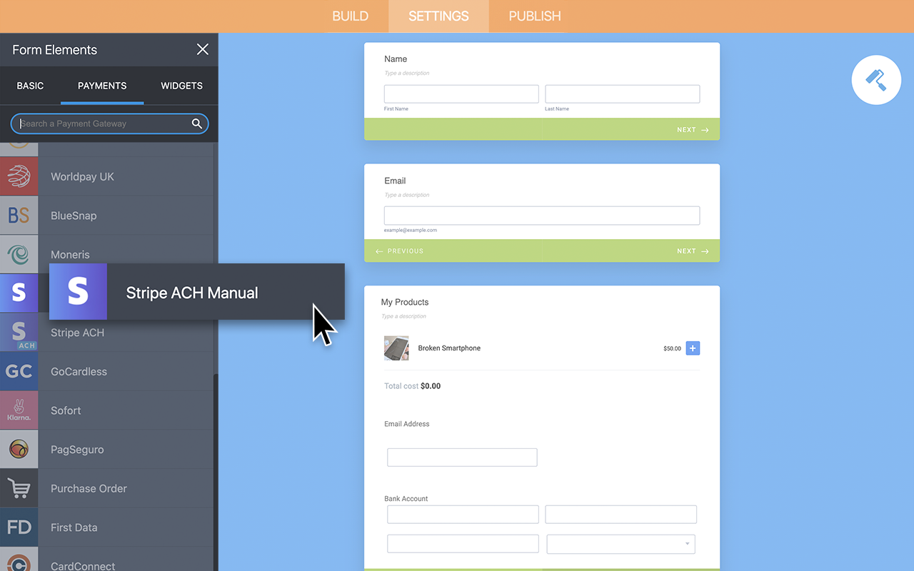 Stripe ACH Manual Screenshot 2