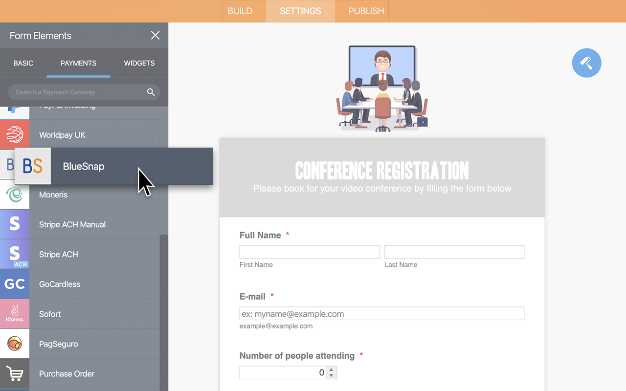 BlueSnap Integration Screenshot 2