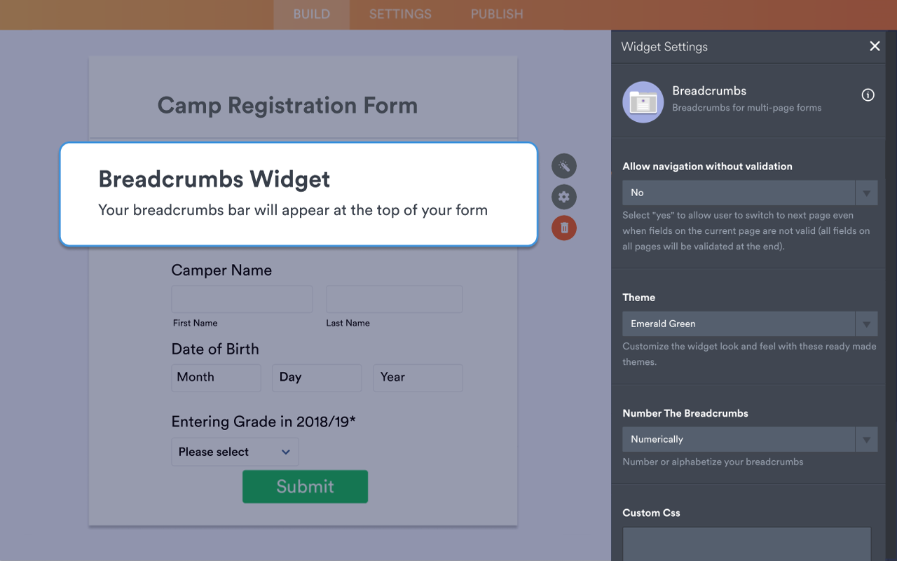 Breadcrumbs Screenshot 3