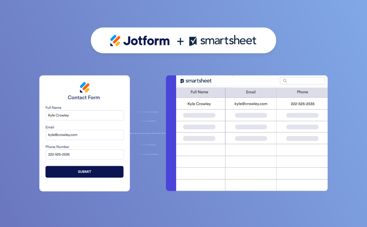 Jform + Smartsheet Integration | Form Builder for Smartsheet