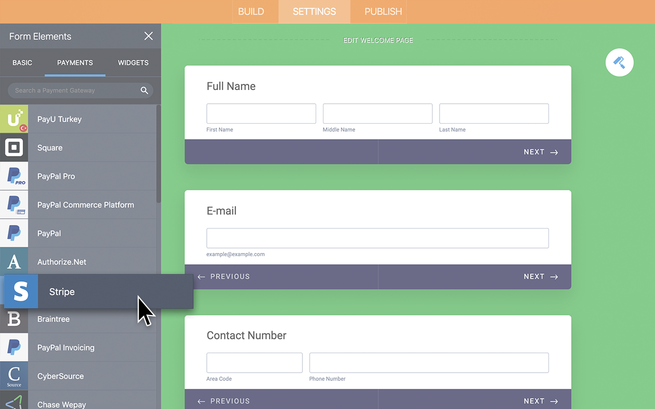 Stripe Integration Screenshot 2