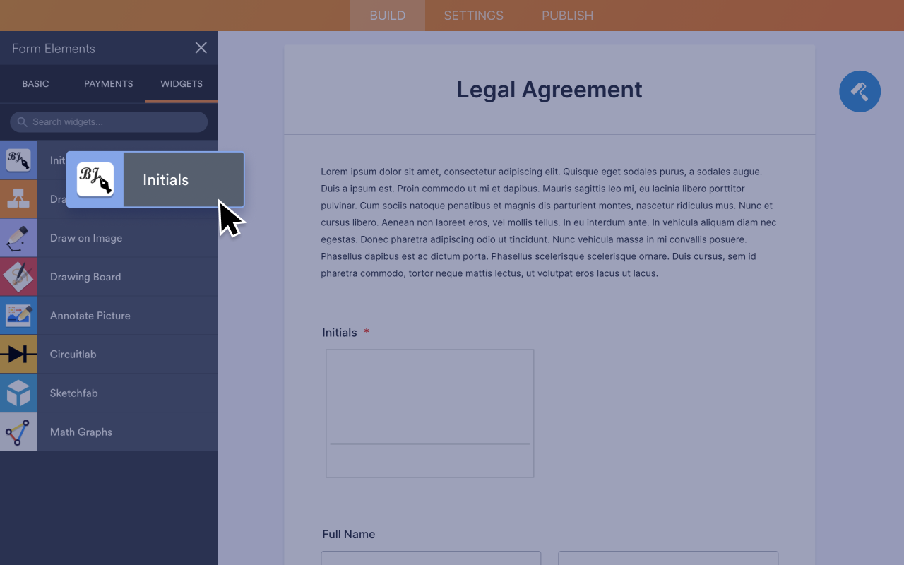 Initials Screenshot 2