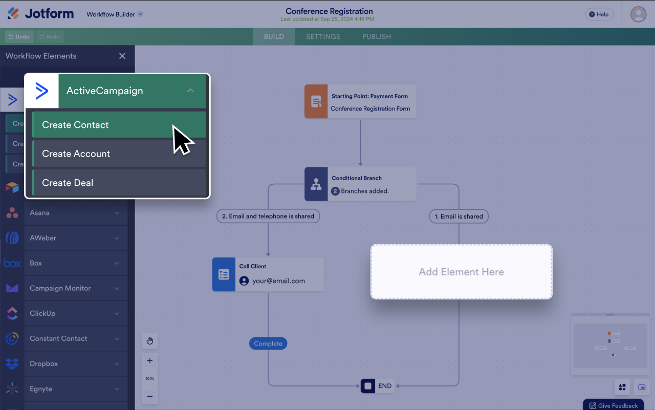 ActiveCampaign Screenshot 2