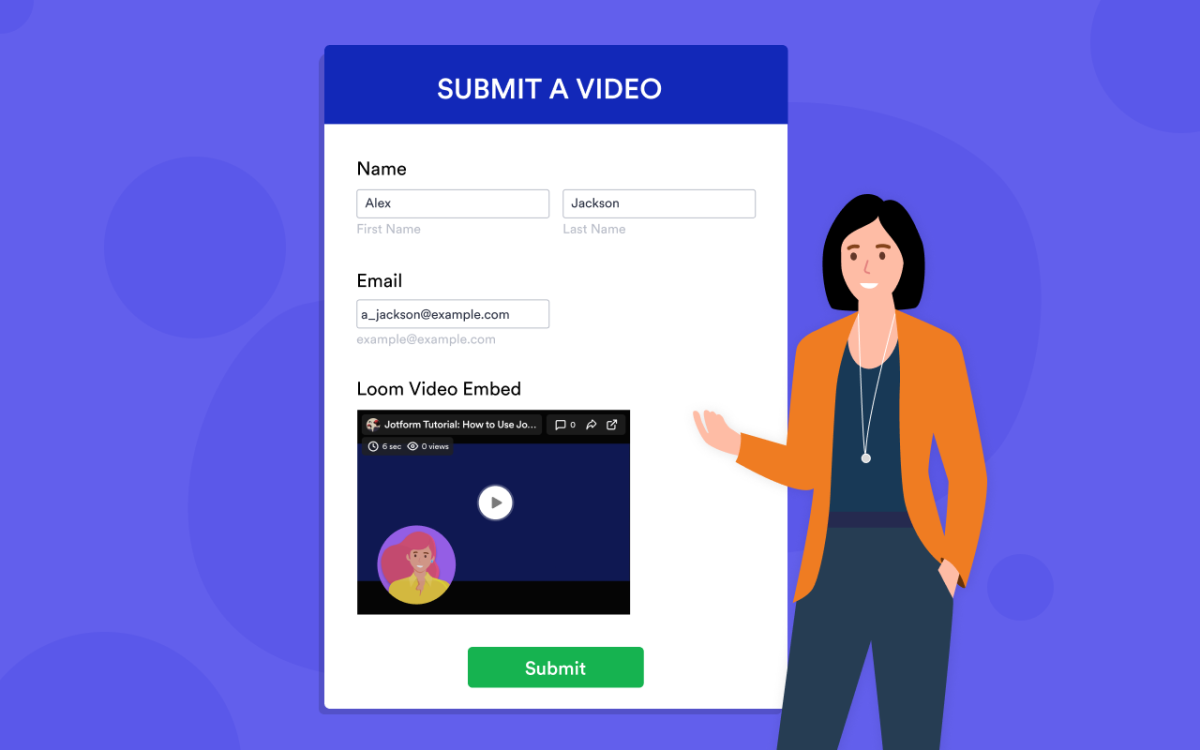 Loom Video Embed - Form Widgets | Jotform
