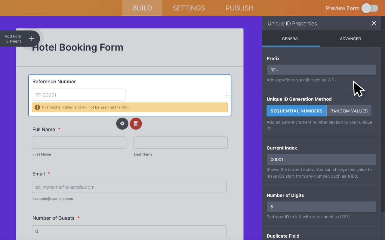 Unique ID Screenshot 3