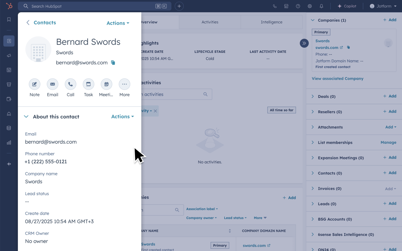 HubSpot Integration Screenshot 4