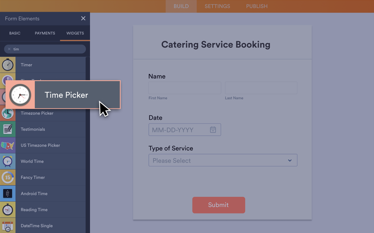 Time Picker Screenshot 2