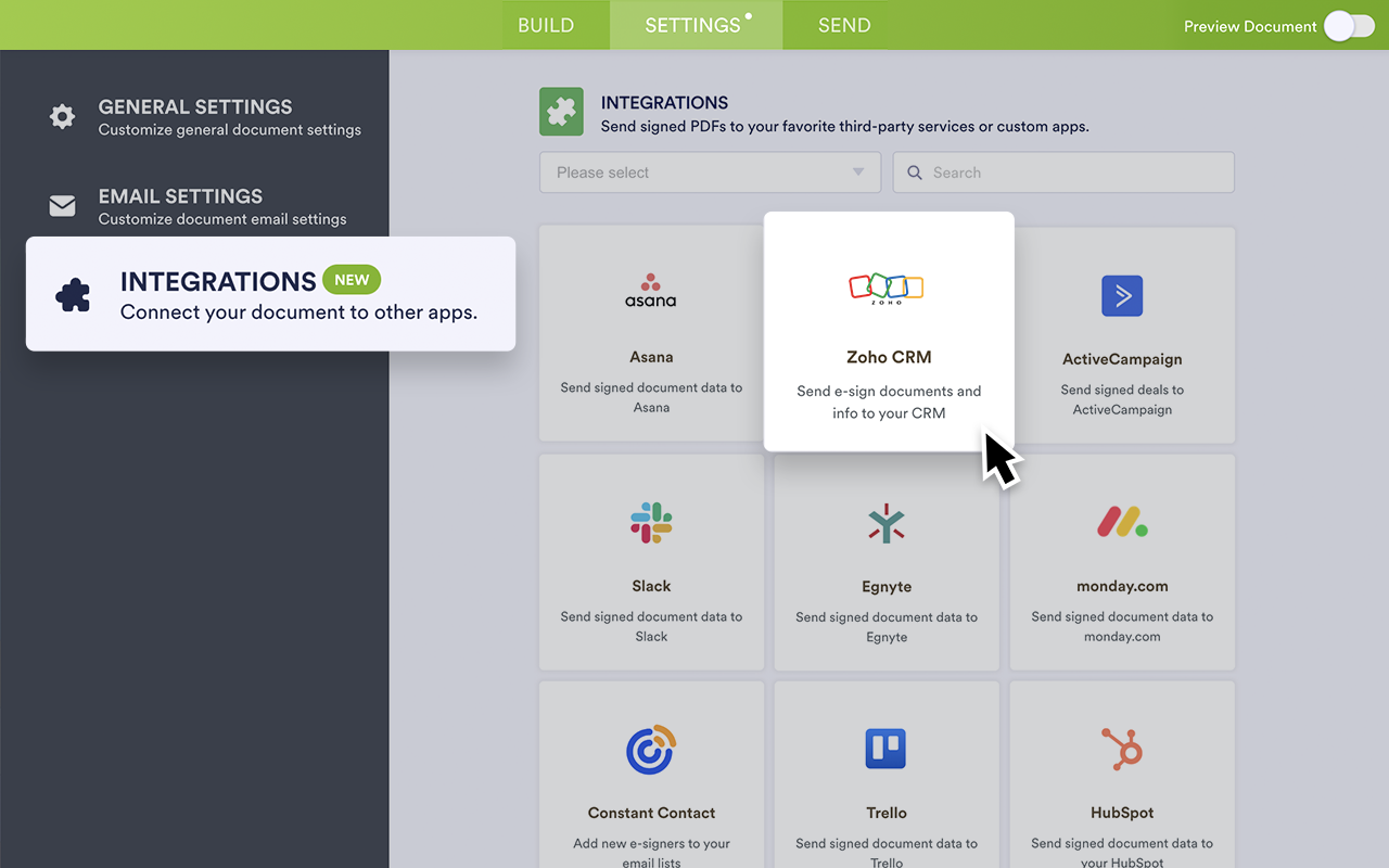 Zoho CRM Screenshot 2