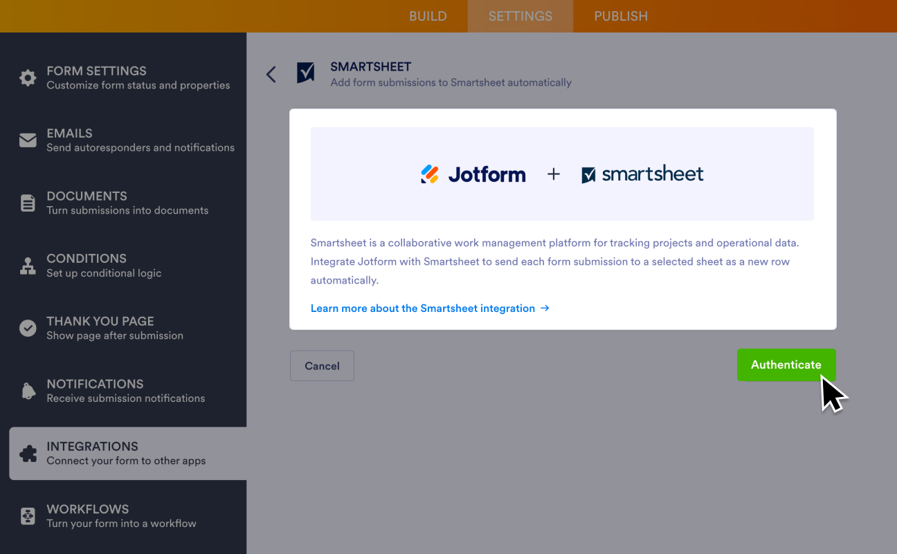 Smartsheet Screenshot 3