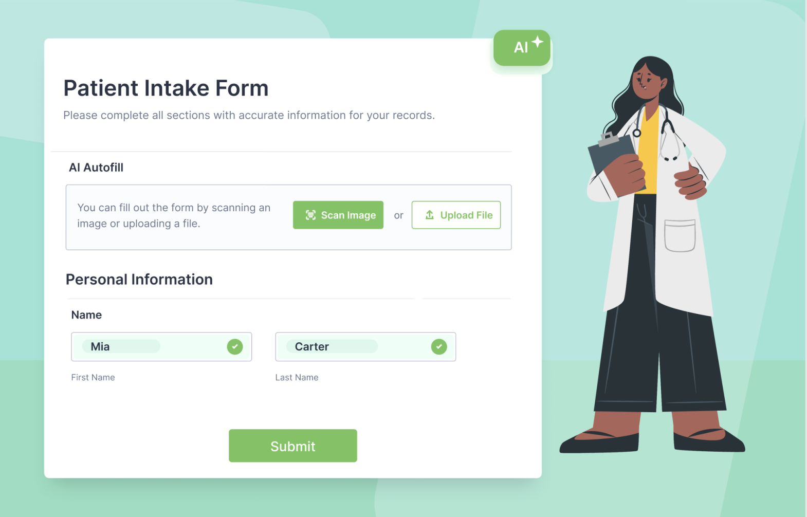 OCR Autofill Screenshot 1