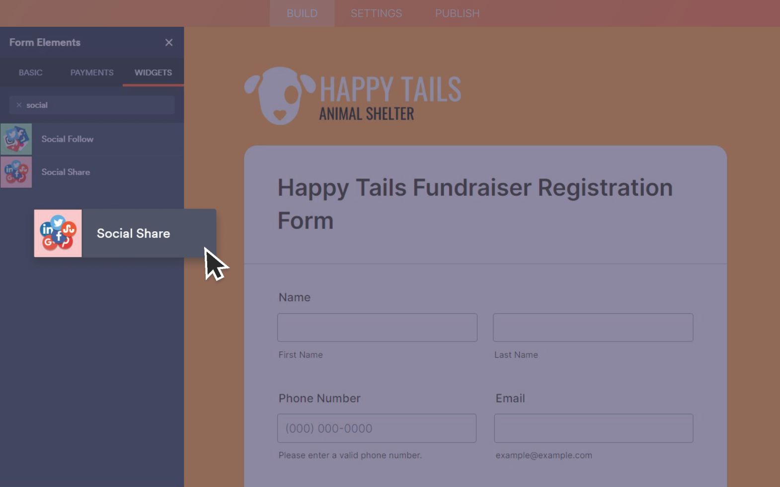 Social Share Screenshot 2