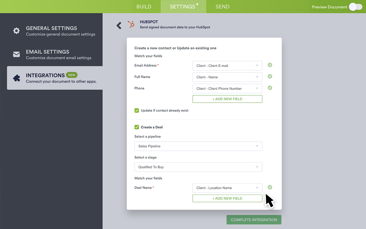 HubSpot Screenshot 3