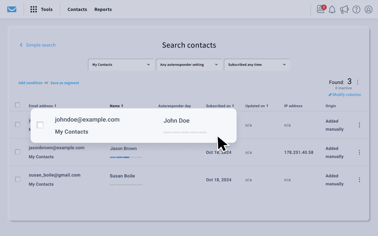 GetResponse Screenshot 5