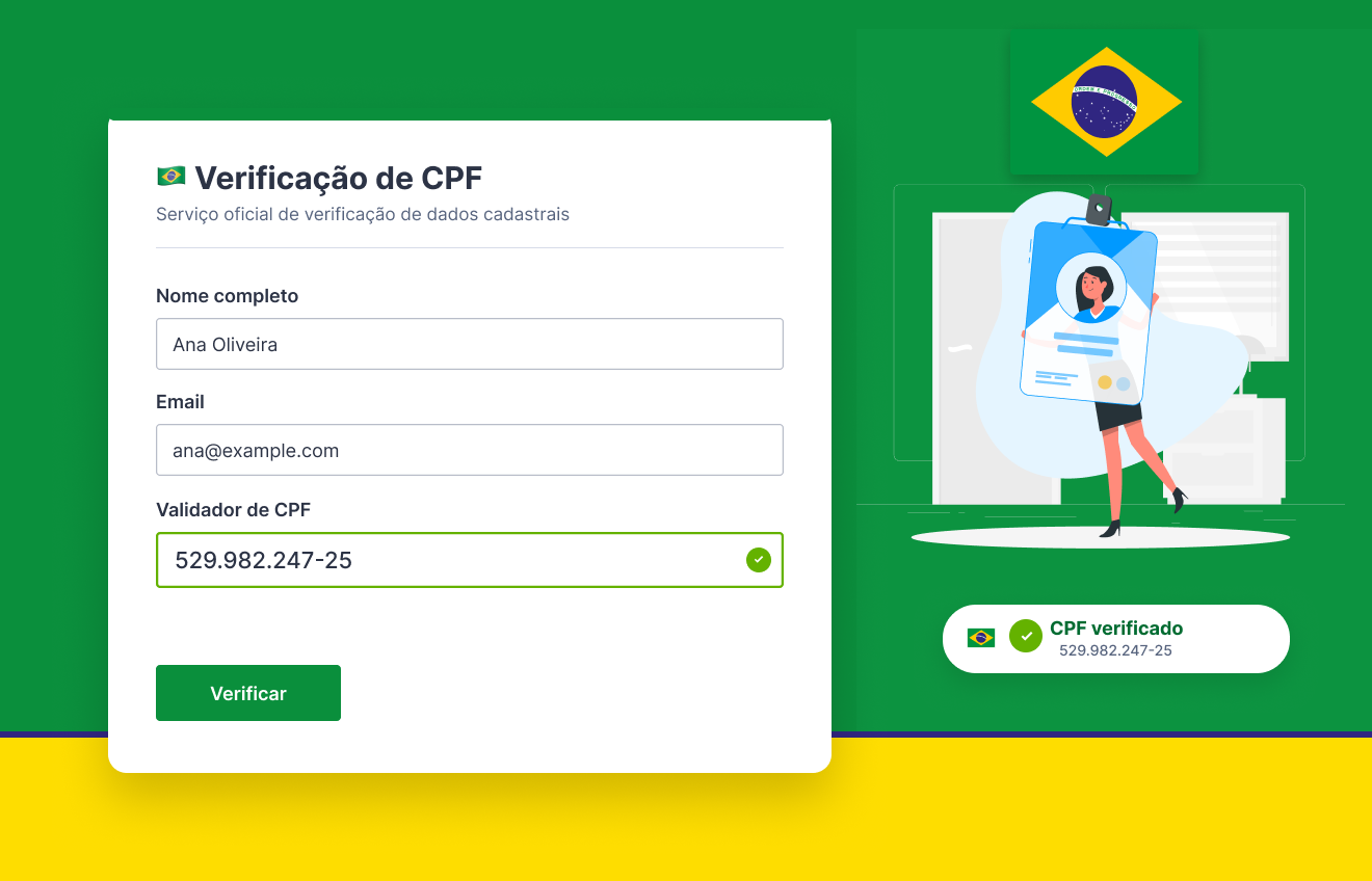 CPF Validator Screenshot 1