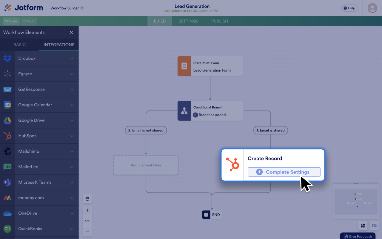 HubSpot Screenshot 3