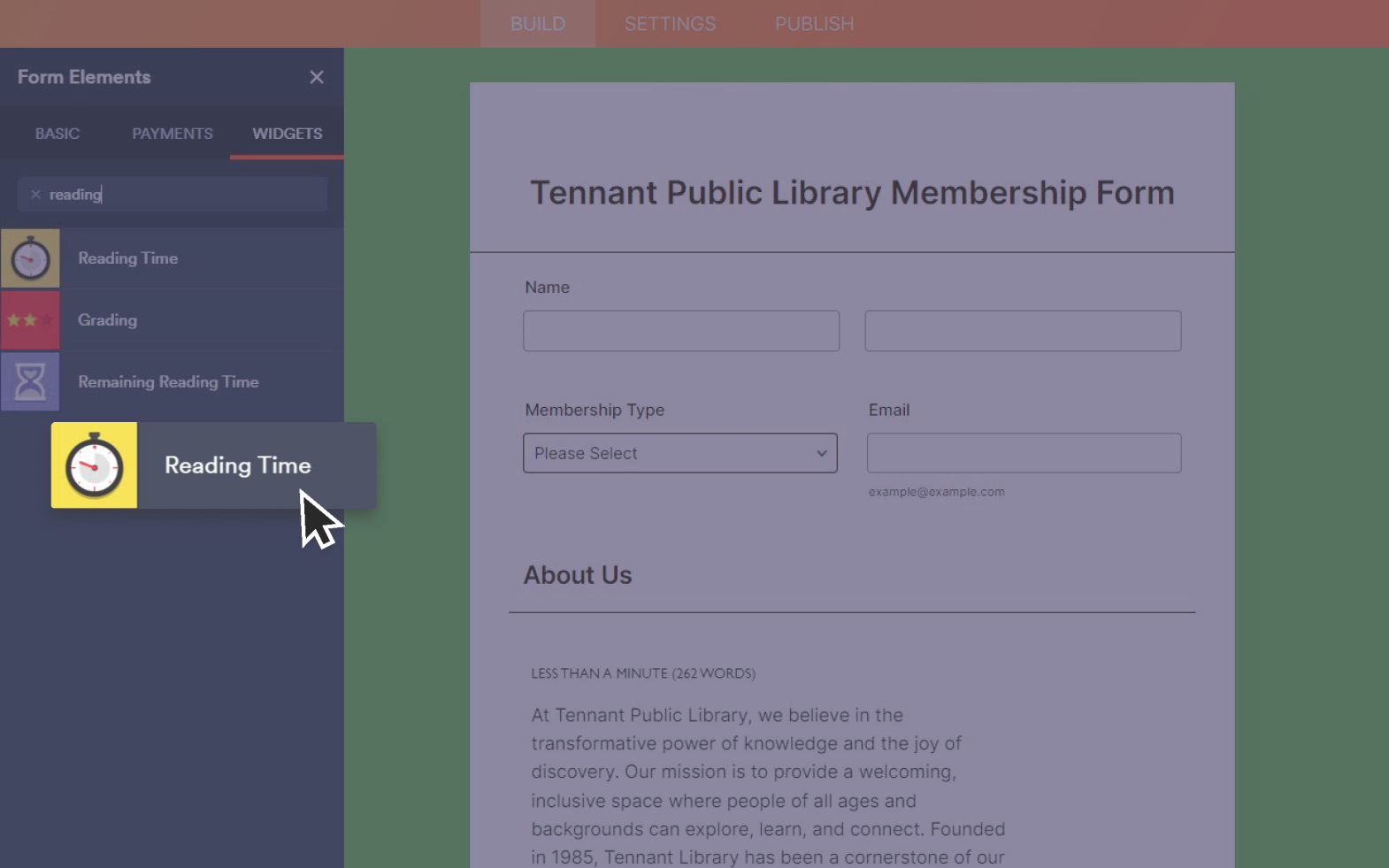 Reading Time Screenshot 2