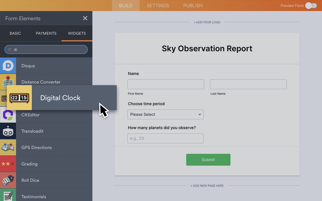 Digital Clock Screenshot 2