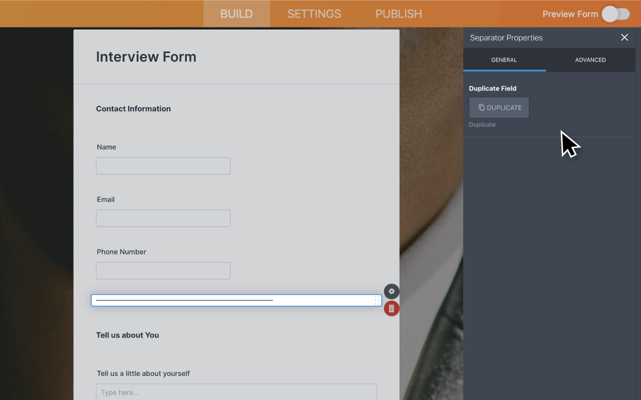 Basic Separator Screenshot 3