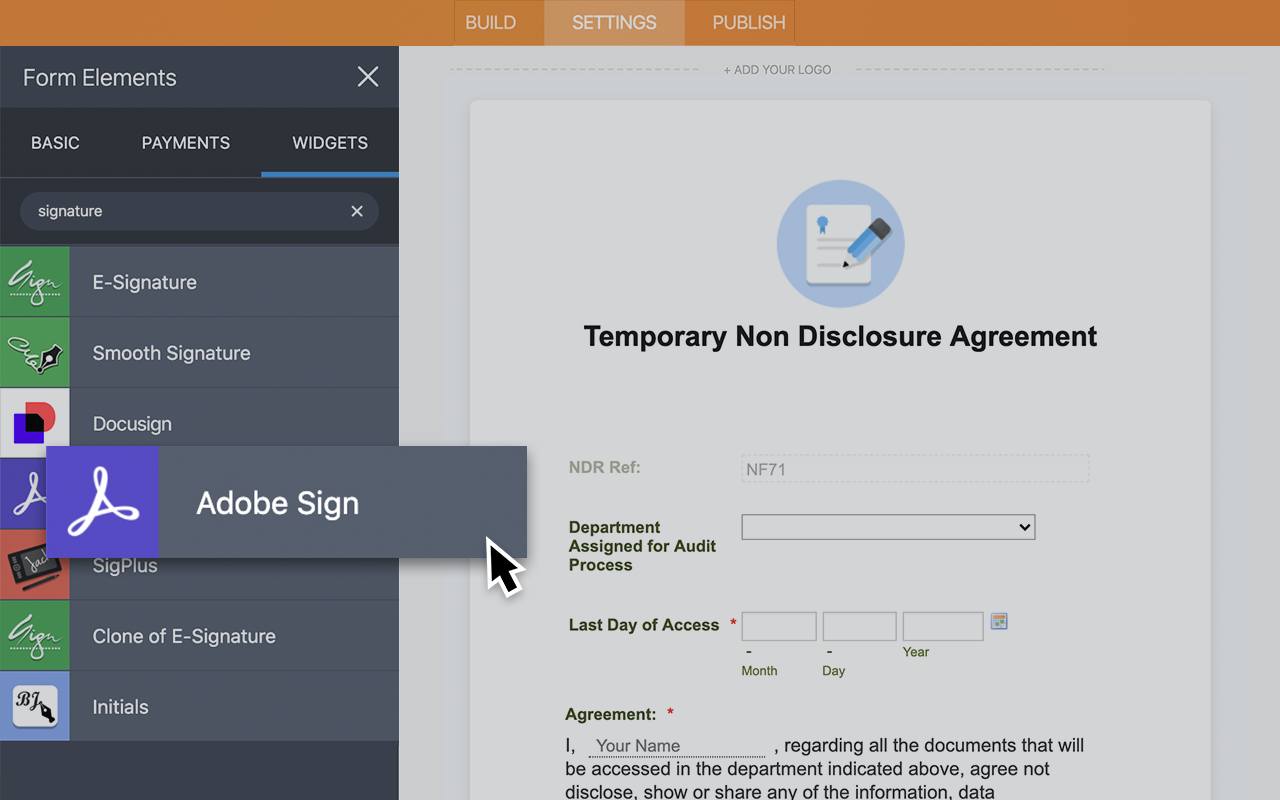 Adobe Sign Screenshot 2