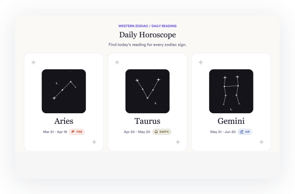 Create Your Own Horoscope Widget in Seconds