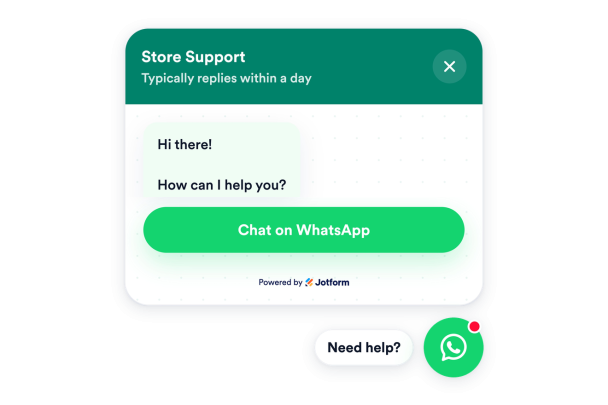 WhatsApp Chat Widget Features for Websites