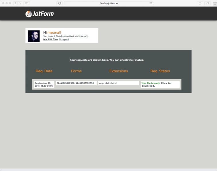Files 2 ZIP Screenshot 2