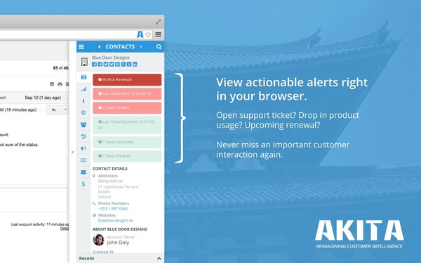Akita Integration Screenshot 2