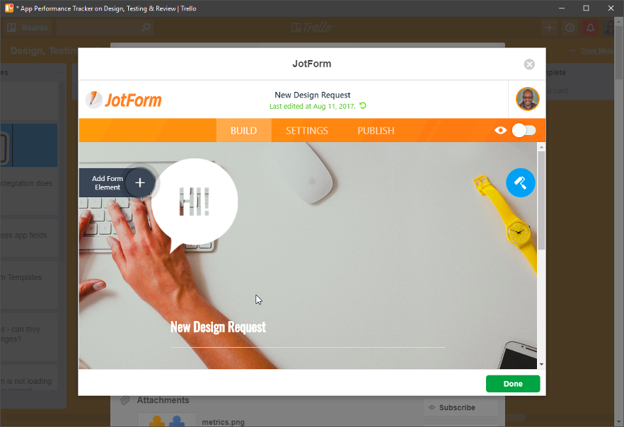 Trello Power Up Screenshot 3