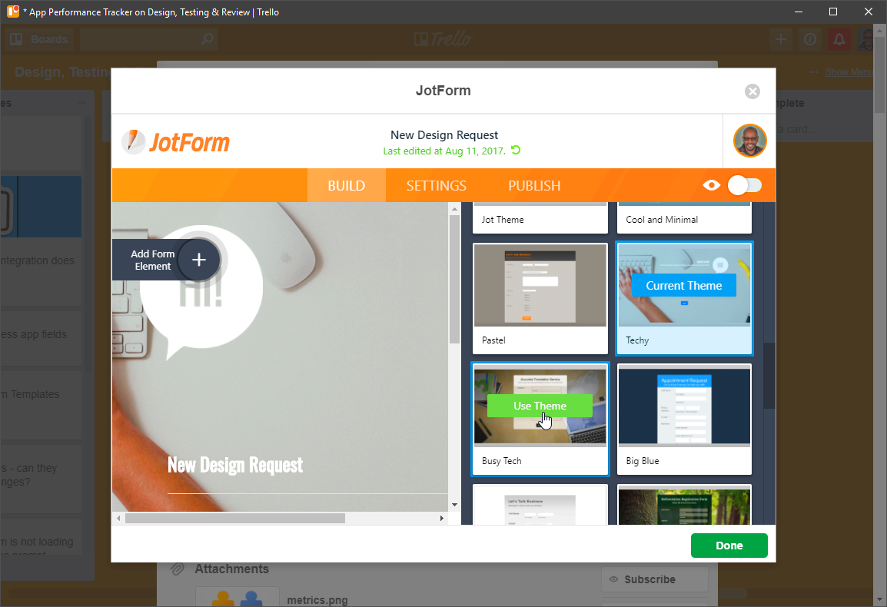 Trello Power Up Screenshot 5