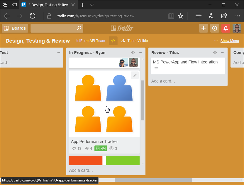 Trello Power Up Screenshot 1