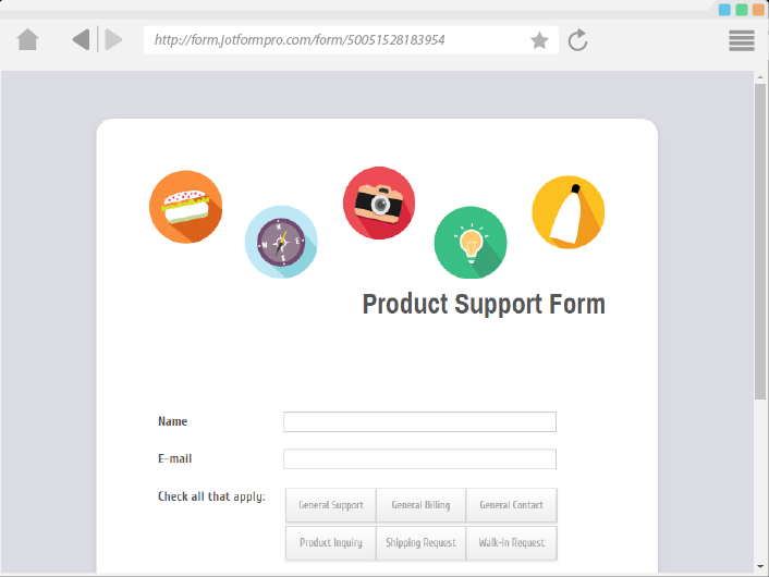 Button Checkboxes - Form Widgets | Jotform