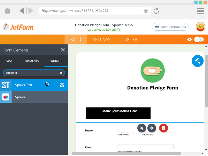 Spoiler Text Screenshot 3
