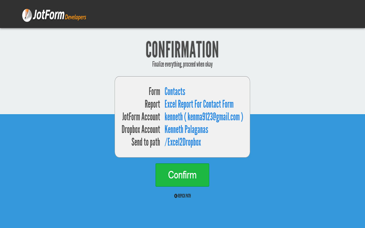 Reports To Cloud Screenshot 4