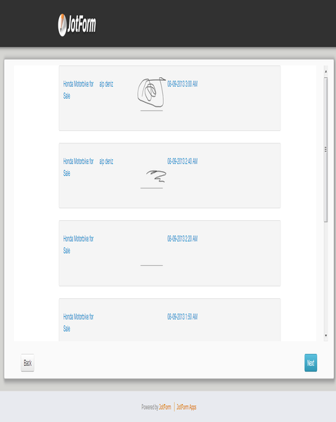 Submission View Screenshot 4