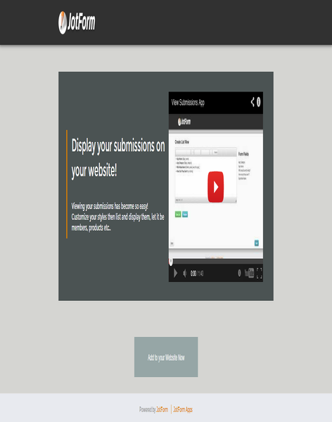 Submission View Screenshot 1
