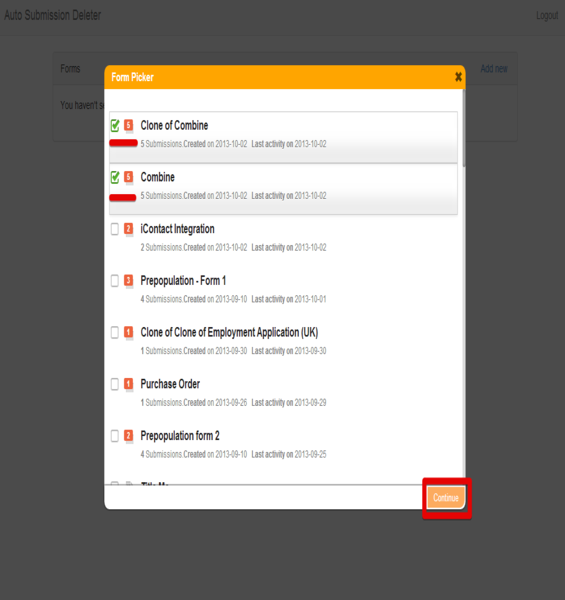 Auto Delete Submissions Screenshot 4